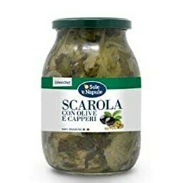 SCAROLE CON OLIVE E CAPPERI - 960gr SCAROLE CON OLIVE E CAPPERI - 960gr
