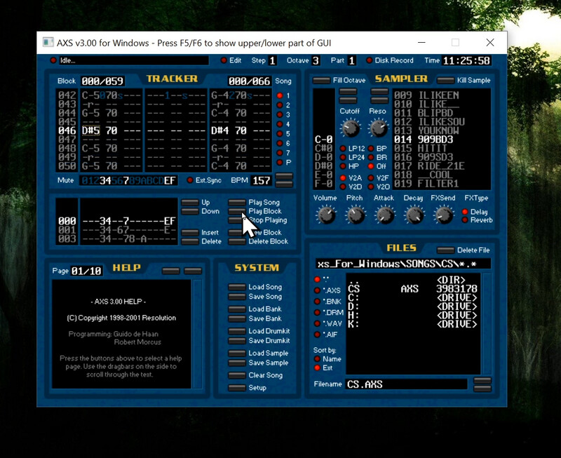 AXS Old Tracker